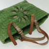 Secondhand Bottega Veneta Intrecciato Green Leather Bags