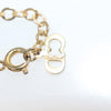 Secondhand Christian Dior CD Pendant Necklace Gold-plated