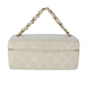 Secondhand Chanel Vanity toiletries White Cotton Bags
