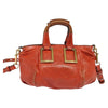 Secondhand Chloe Ethel Handbag Orange Leather Bags