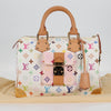 Secondhand Louis Vuitton Speedy Handbag Monogram Multicolor