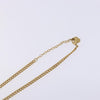 Secondhand Christian Dior CD Pendant Necklace Gold-plated