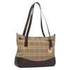 Secondhand Burberry Nova Check Tote canvas check pattern