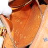 MCM Visetos Handbag Canvas and Leather