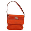 Secondhand Celine Shoulder Bag Orange Canvas Bags