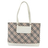 Burberry Nova Check Tote Canvas and Leather