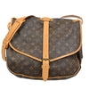 Louis Vuitton Saumur Handbag Monogram Canvas