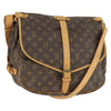 Louis Vuitton Saumur Handbag Monogram Canvas