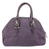 Prada Buckle Dome Satchel Tessuto