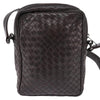 Secondhand Bottega Veneta Front Pocket Messenger Bag Intrecciato Nappa