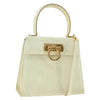 Secondhand Salvatore Ferragamo Gancini Convertible Top Handle Bag