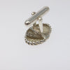Secondhand Tiffany & Co. Shell-Style Line Oval cuffs Silver 925