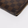 Secondhand Louis Vuitton Zippy Wallet NM Damier