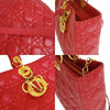 Christian Dior Vintage Lady Dior Bag Cannage Quilt Lambskin