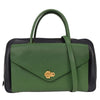 Secondhand Hermes Lorraine Bag Green Leather Bags