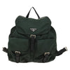 Secondhand Prada Vela Double Front Pocket Backpack Tessuto with Saffiano
