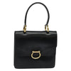 Secondhand Celine Gancini Handbag Black Leather Bags