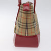 Secondhand Burberry Nova Check Handbag Nova Check Canvas and