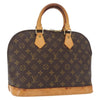 Louis Vuitton Alma Handbag Monogram Canvas