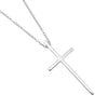 Secondhand Tiffany & Co. Metro Cross Pendant Necklace 18K White Gold and Diamonds