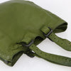 Secondhand Bottega Veneta Intrecciato Green Leather Bags