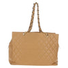 Secondhand Chanel Grand Timeless Shopping Tote Quilted Caviar