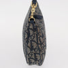 Christian Dior Vintage Saddle Bag Diorissimo Canvas