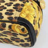 Secondhand Versace Vanity Hand Bag Canvas and
