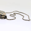 Chanel Flap Card Holder on Chain Quilted Printed Canvas