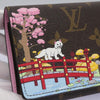 Secondhand Louis Vuitton Victorine wallet Monogram Vivienne Japan Garden