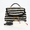 Secondhand Salvatore Ferragamo Margot Satchel Braided Fabric