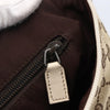 Secondhand Gucci Zip Messenger Bag GG Canvas with Perforated