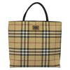 Secondhand Burberry Nova Check Tote canvas check pattern