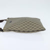 Gucci Zip Top Messenger Bag GG Coated Canvas