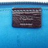 Secondhand Fendi Monster Clutch Blue Leather Bags