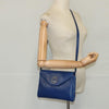 Celine Vintage Circle Logo Crossbody Bag Leather