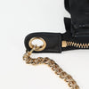 Chanel CC Chain Fringe Wristlet Clutch Quilted Leather