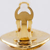 Secondhand Chanel Vintage Diamond Clip-On Earrings Gold-plated