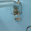 Secondhand Loewe Amazona Bag Blue Leather Bags