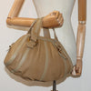 Secondhand Bvlgari Doppio Handbag Brown Leather Bags