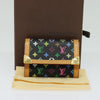 Secondhand Louis Vuitton Porte-Monnaie Plat Coin Purse Monogram Multicolor
