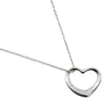 Secondhand Tiffany & Co. Elsa Peretti Open Heart Pendant Necklace Sterling