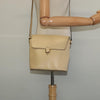 Secondhand Celine Shoulder Bag Beige Leather Bags