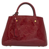 Louis Vuitton Montaigne Handbag Monogram Vernis