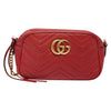 Secondhand Gucci GG Marmont Triple Zip Chain Bag Matelasse