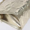 Secondhand Chanel Lucky Symbols Pochette Embossed Quilted Patent