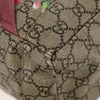 Secondhand Gucci Buckle Backpack Blooms Print GG