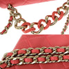Secondhand Chanel Resin Elegant Chain Flap Bag Quilted