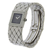 Chanel Matelasse Quartz Watch Stainless Steel with Diamond Bezel