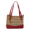 Secondhand Burberry Nova Check Tote canvas check pattern
